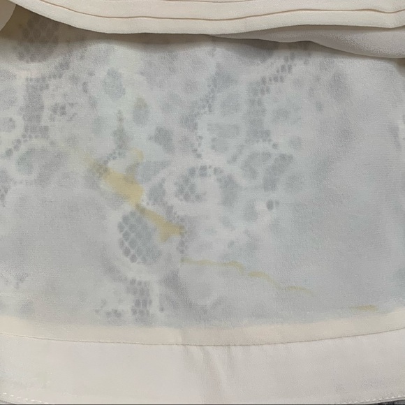 A.Brand Cream Lace Overlay Mini Dress - Picture 11 of 16